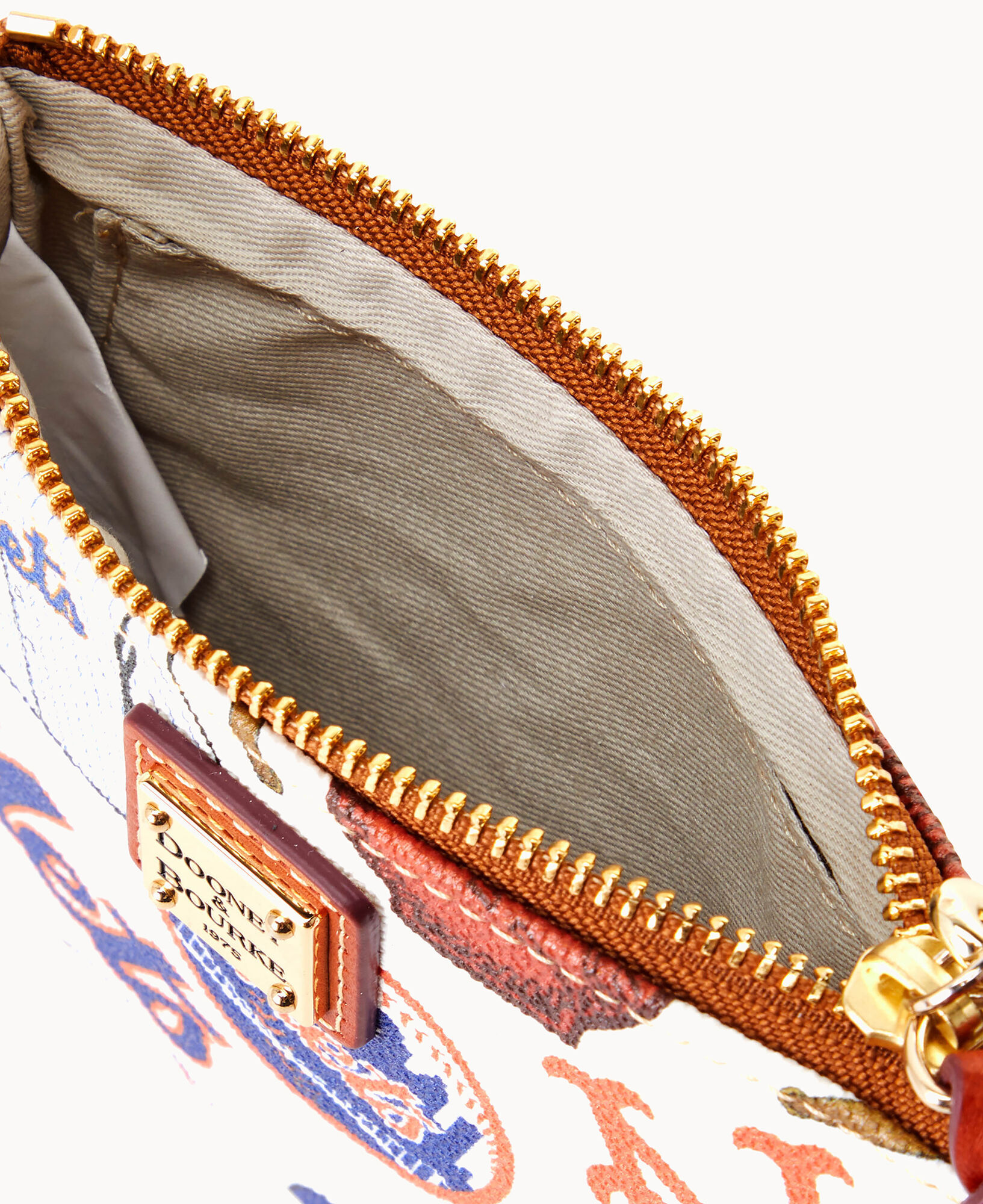 Dooney Bourke MLB Mets Stadium Wristlet