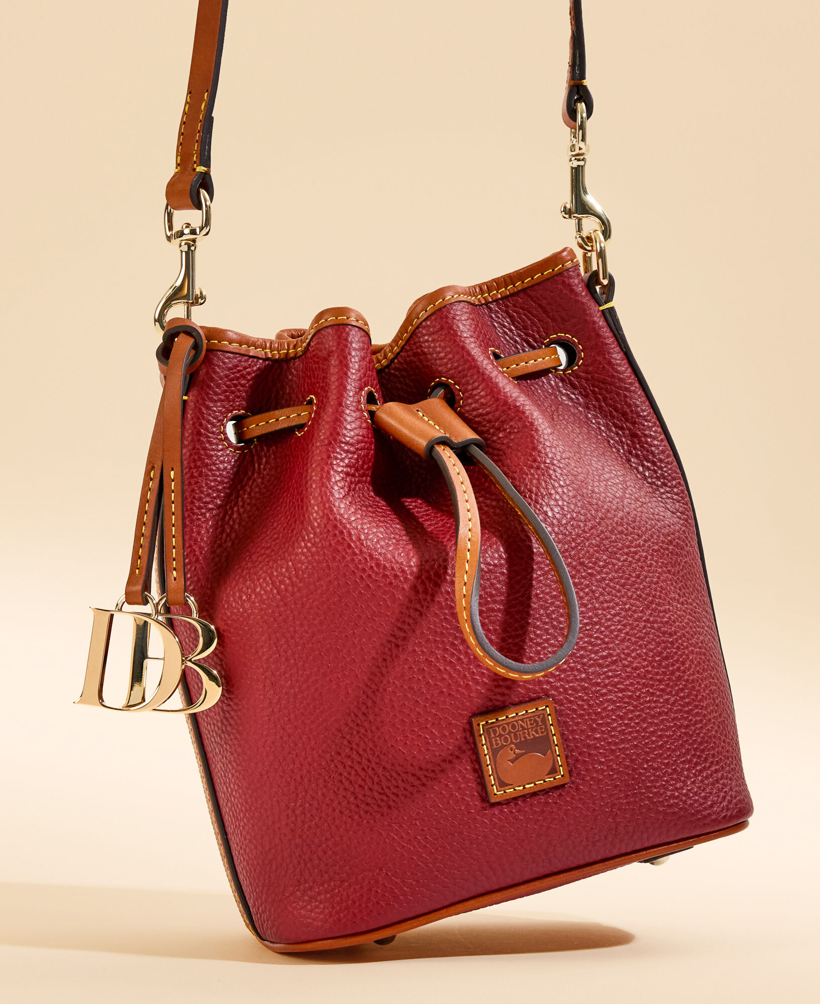 Dooney and bourke small drawstring bag clearance