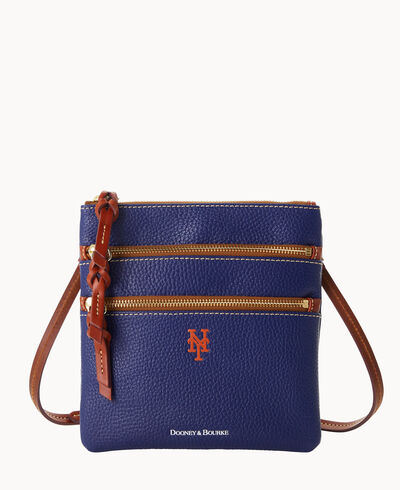 MLB Mets N S Triple Zip Crossbody