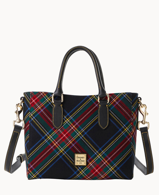 Tartan Top Handle Tote