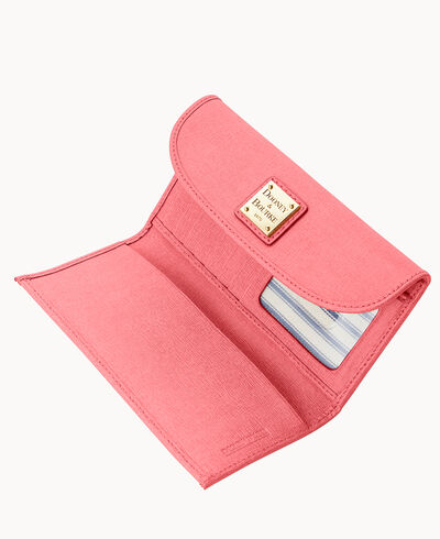 Saffiano Continental Clutch