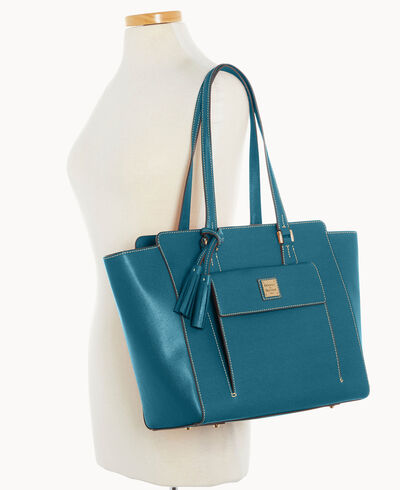 Saffiano East West Shopper