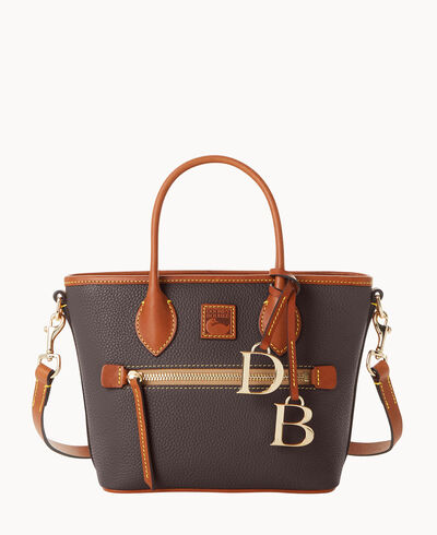Pebble Grain Small Handle Tote