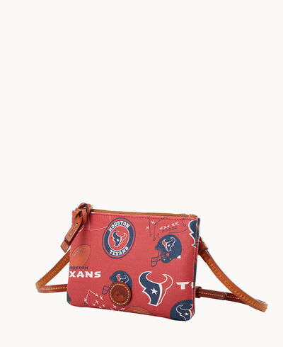 NFL Texans Top Zip Crossbody
