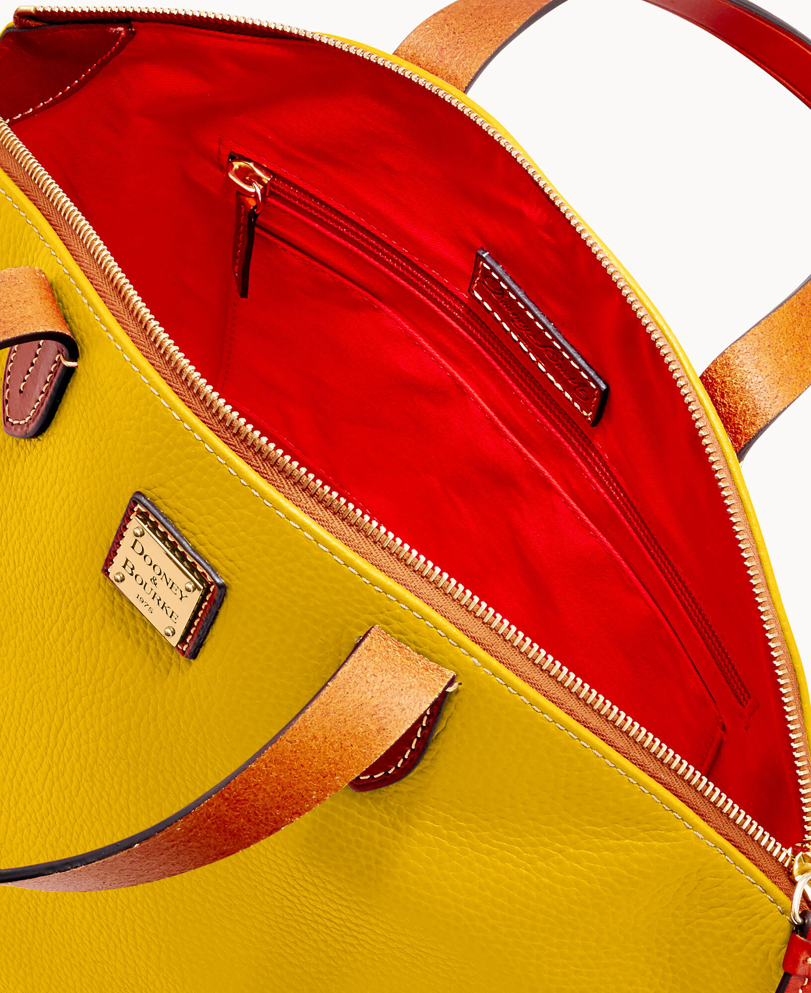 Pebble Grain Satchel