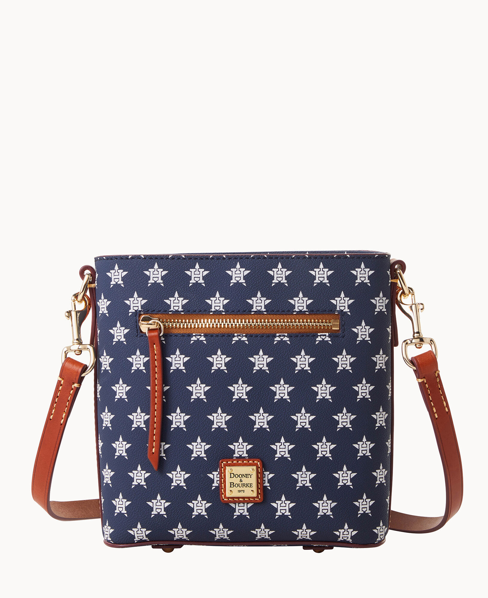 Dooney Bourke MLB Astros Small Zip Crossbody