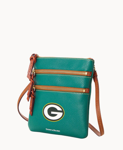 NFL Packers Triple Zip Crossbody