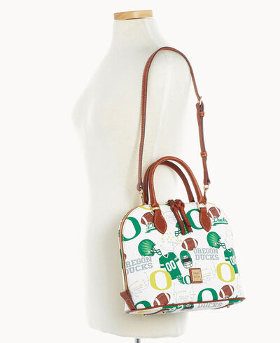 Collegiate University of Oregon Zip Zip Satchel