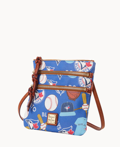 MLB Blue Jays North South Triple Zip Crossbody