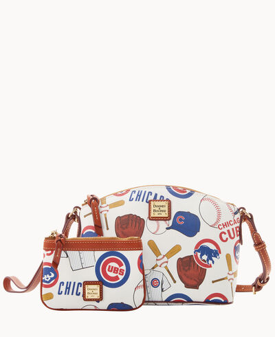 MLB Cubs Suki Crossbody Med Wristlet