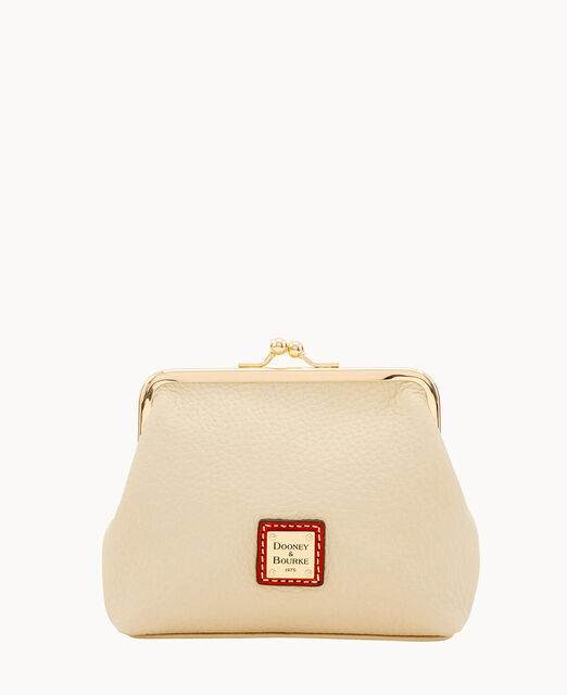 Pebble Grain Large Framed Purse