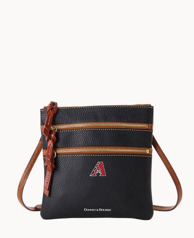 MLB Diamondbacks N S Triple Zip Crossbody