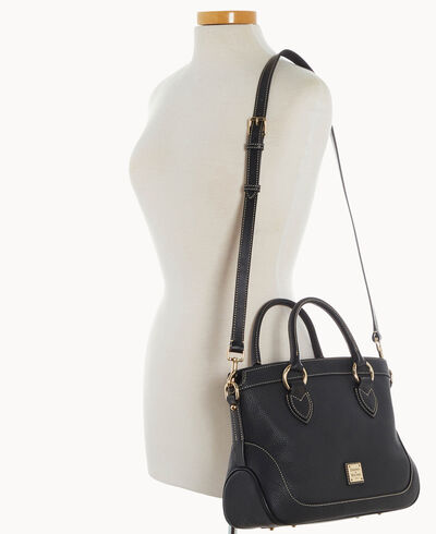 Pebble Grain Short Handle Shopper