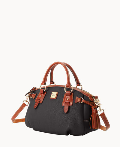 Pebble Grain Medium Mail Satchel