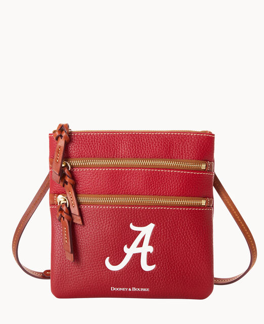 NCAA Alabama Triple Zip Crossbody