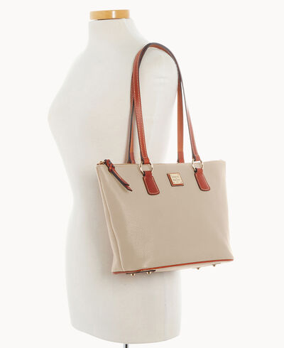 Pebble Grain Small Wren Zip Tote