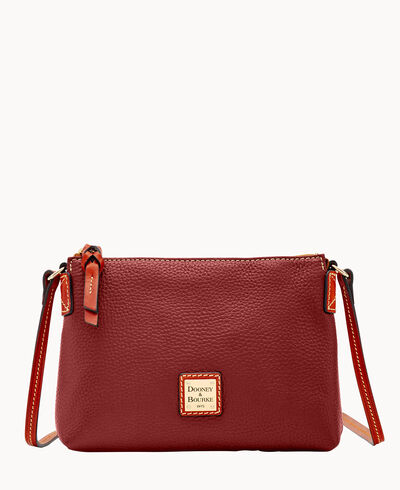Pebble Grain Crossbody Pouchette