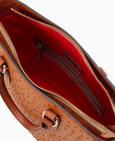 Ostrich Editor's Tote