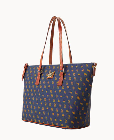 Gretta Zip Top Shopper