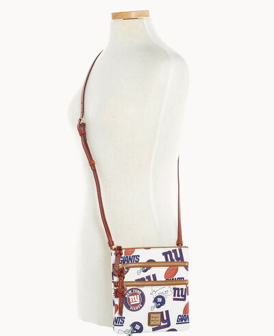 NFL NY Giants N S Triple Zip Crossbody