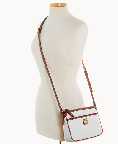 Pebble Grain East West Pocket Crossbody