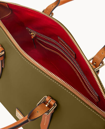 Wexford Leather Domed Satchel