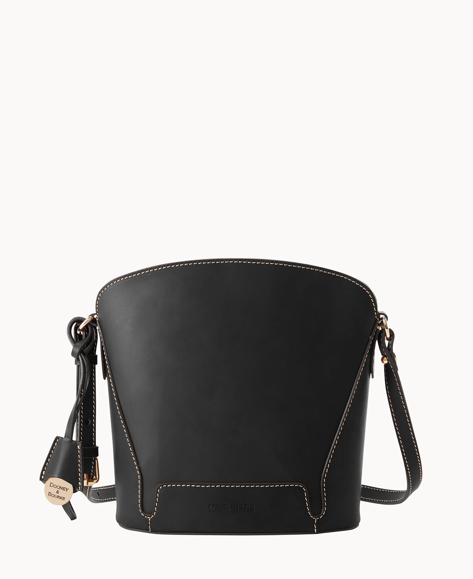 Dooney & Bourke 100% Leather Black Leather Crossbody Bag One Size