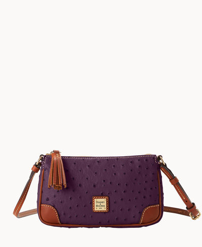 Ostrich Slim Crossbody