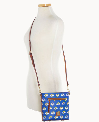 NFL Rams Small Zip Crossbody