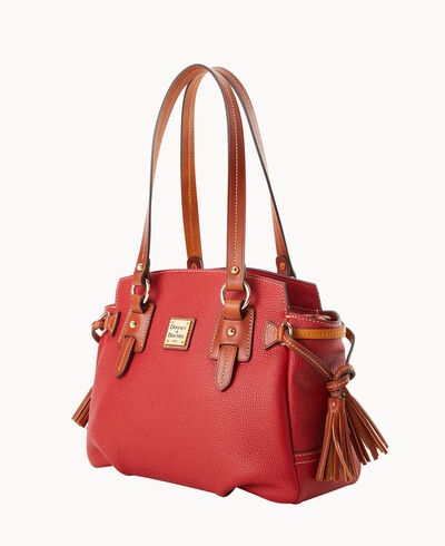 Pebble Grain Small Winged Shopper