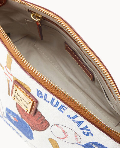 MLB Blue Jays Suki Crossbody Med Wristlet