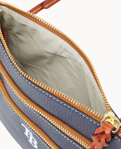 MLB Rays North South Triple Zip Crossbody
