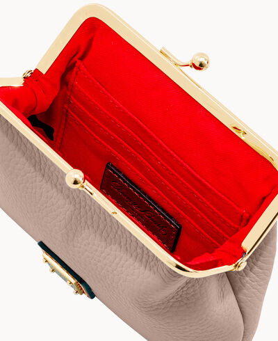 Pebble Grain Large Framed Purse