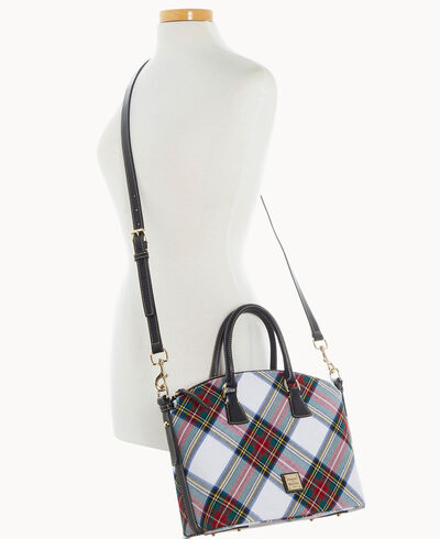 Tartan Domed Satchel