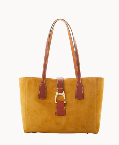 Suede Small Shannon Tote