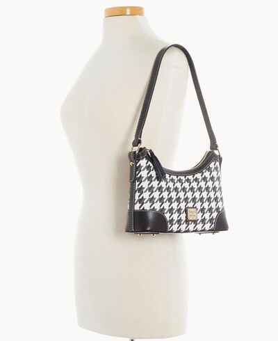 Houndstooth Shoulder Bag