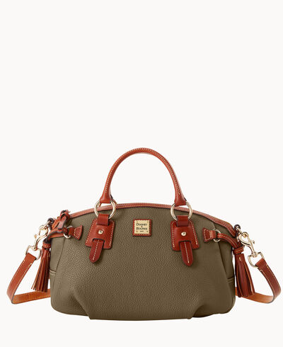 Pebble Grain Medium Mail Satchel