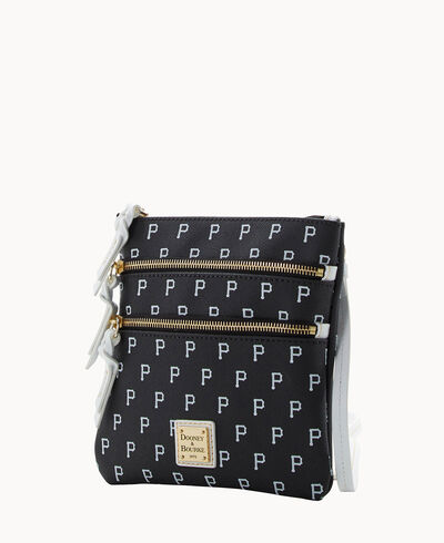 MLB Pirates Triple Zip Crossbody