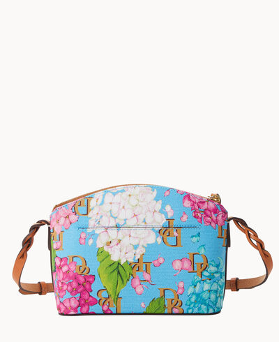 Hydrangea Monogram Penny Crossbody