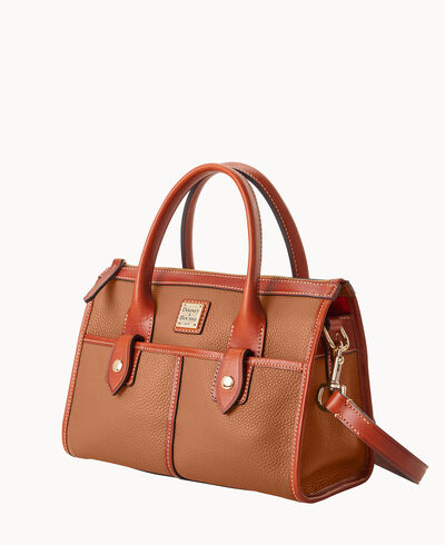 Pebble Grain Small Satchel