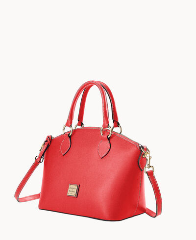 Saffiano Satchel