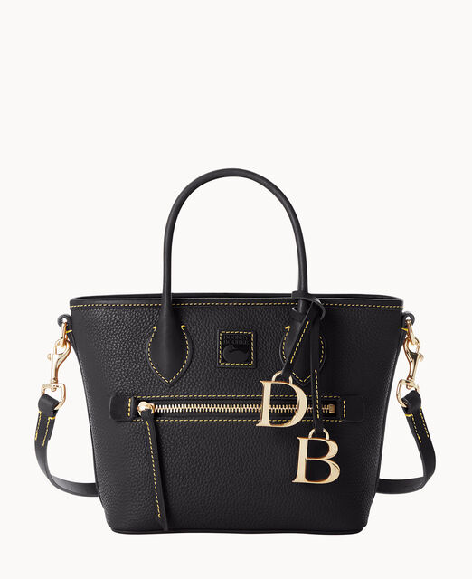 Pebble Grain Small Handle Tote