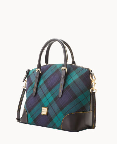 Tartan Domed Satchel