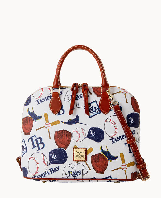 MLB Rays Zip Zip Satchel