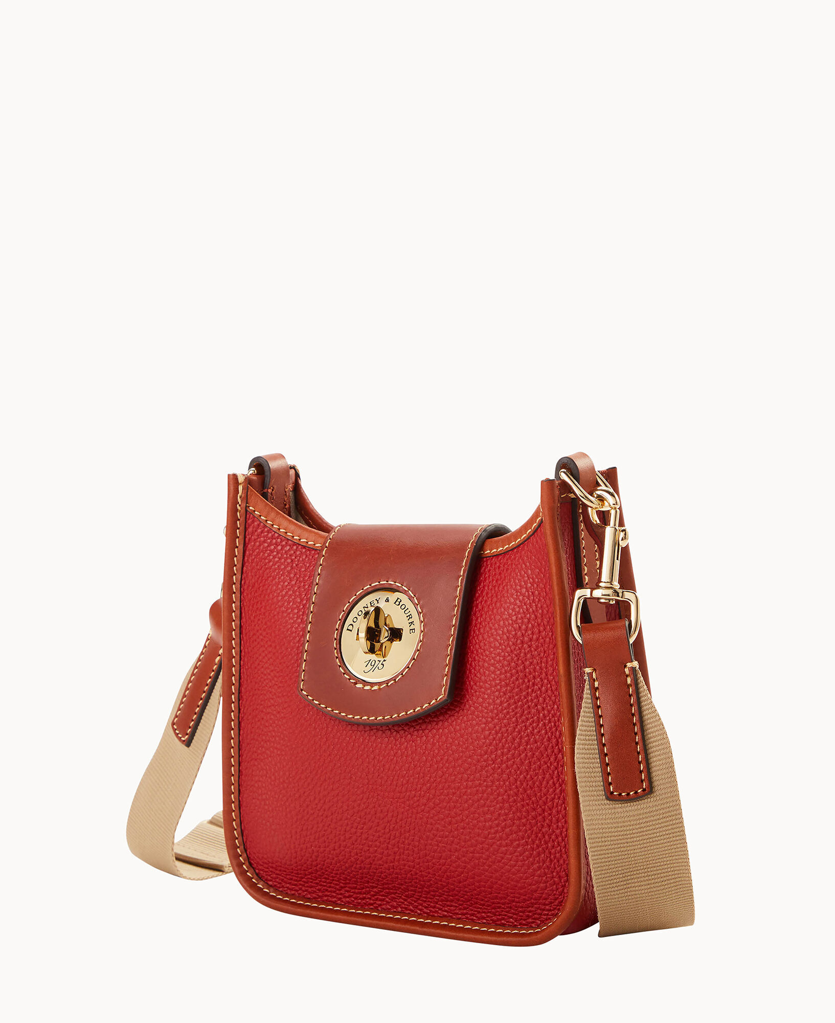Dooney Bourke Pebble Turnlock Messenger 20