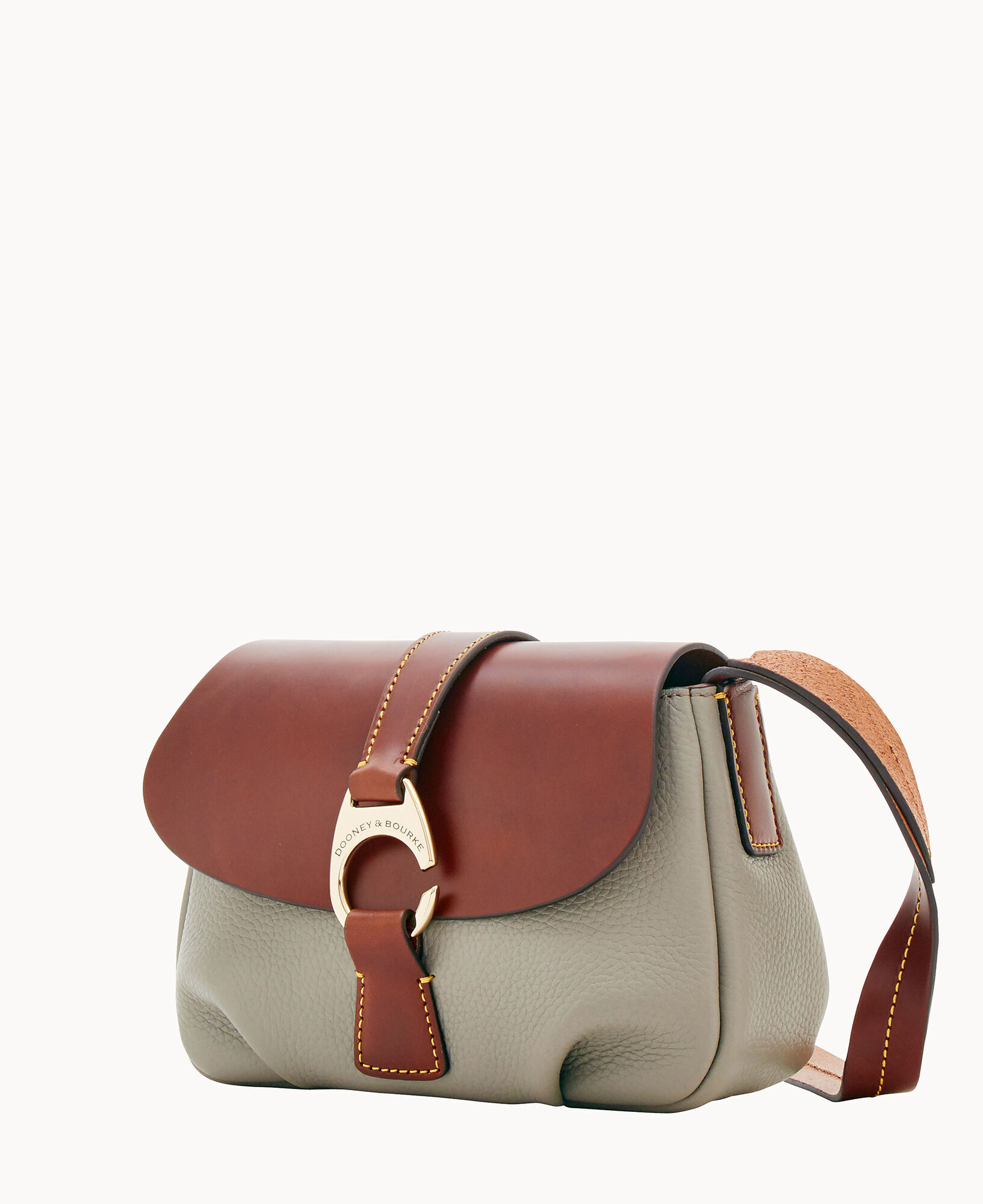 Dooney Bourke Derby Pebble Small Flap Crossbody