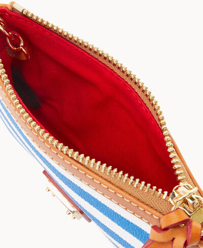 Sullivan Coated Cotton Medium Wristlet