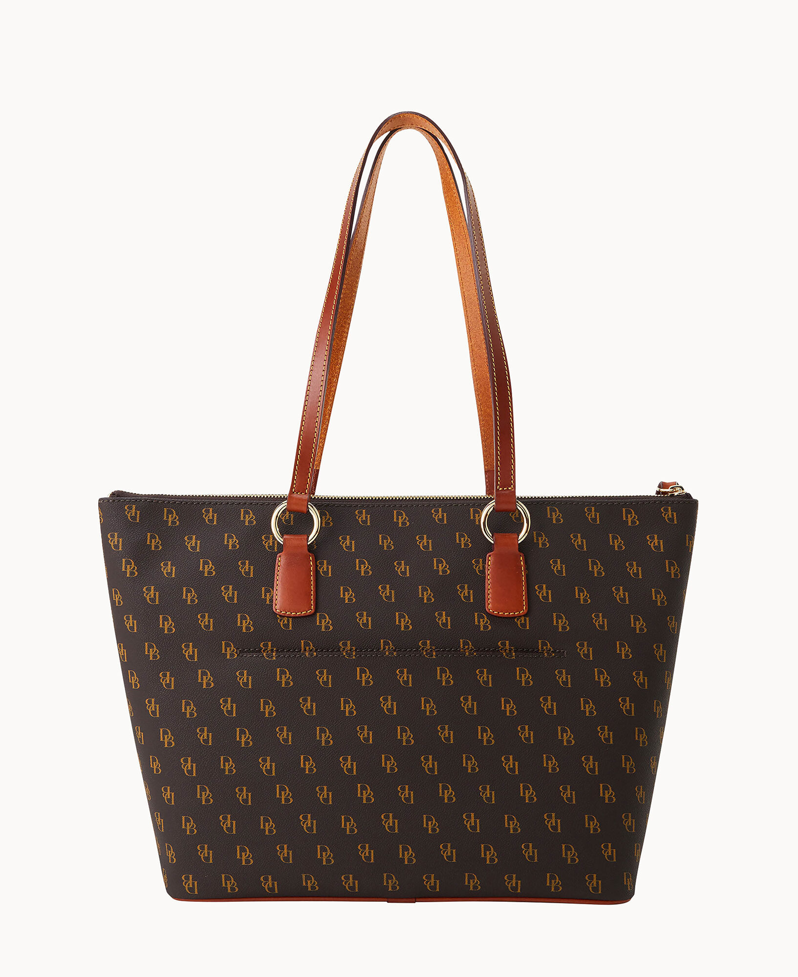 Dooney and bourke signature bag deals