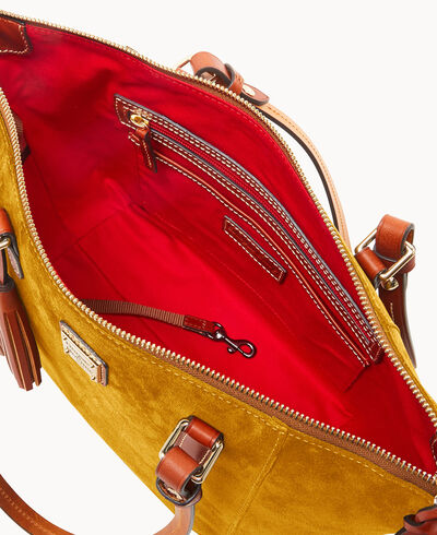 Suede Maxine Tote