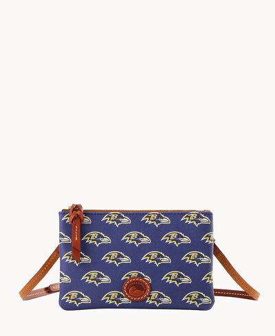 NFL Ravens Top Zip Crossbody
